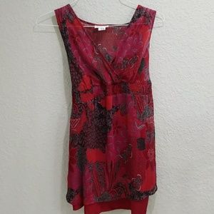 Motherhood Maternity Red Top